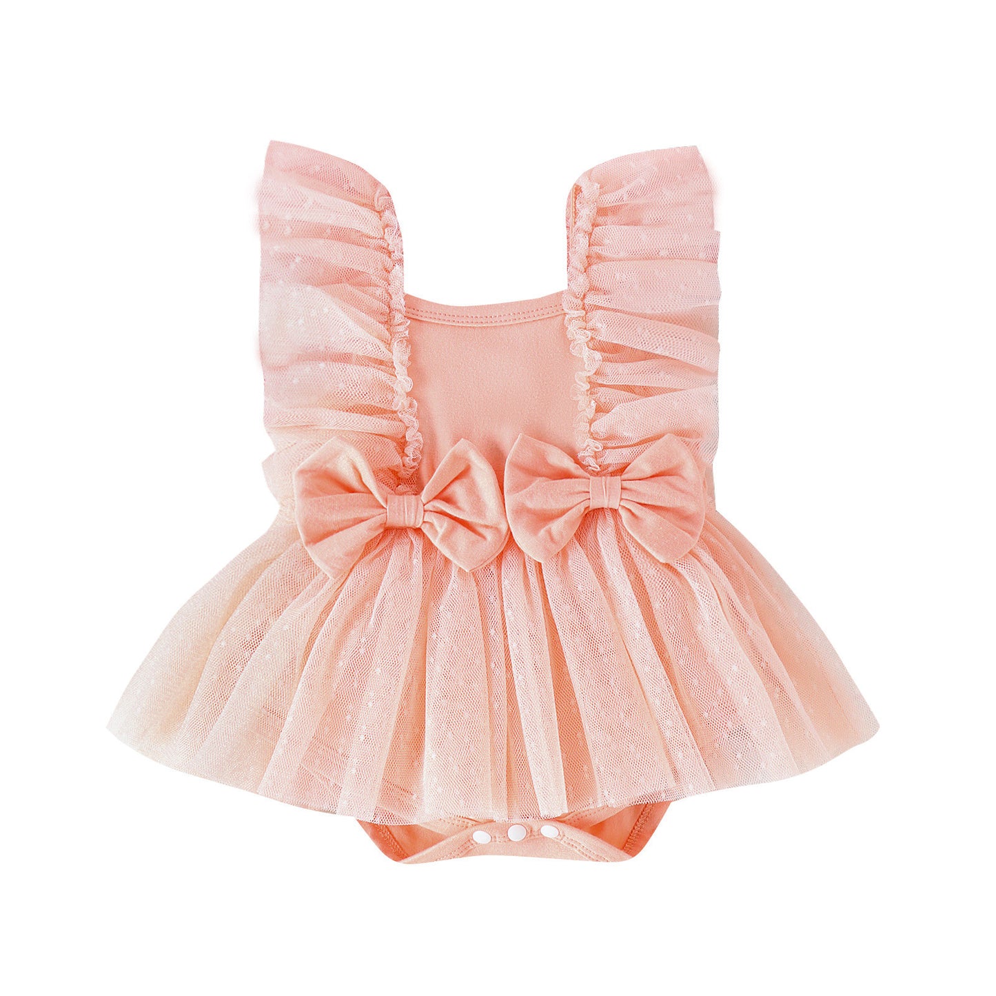 Jumpsuit Baby Net Skirt Princess Poris Dress Baby Skirt Baby Body Pants Jumpsuit - QuickTrendz