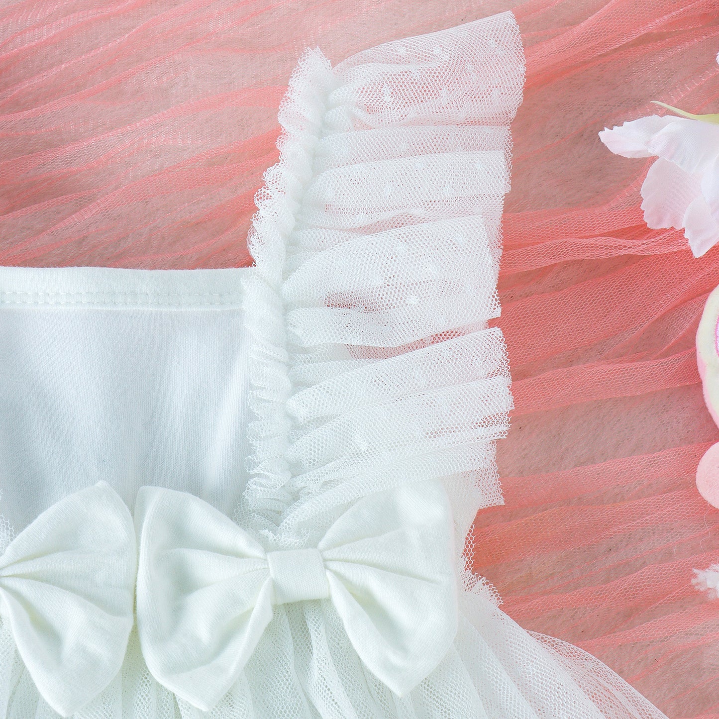 Jumpsuit Baby Net Skirt Princess Poris Dress Baby Skirt Baby Body Pants Jumpsuit - QuickTrendz