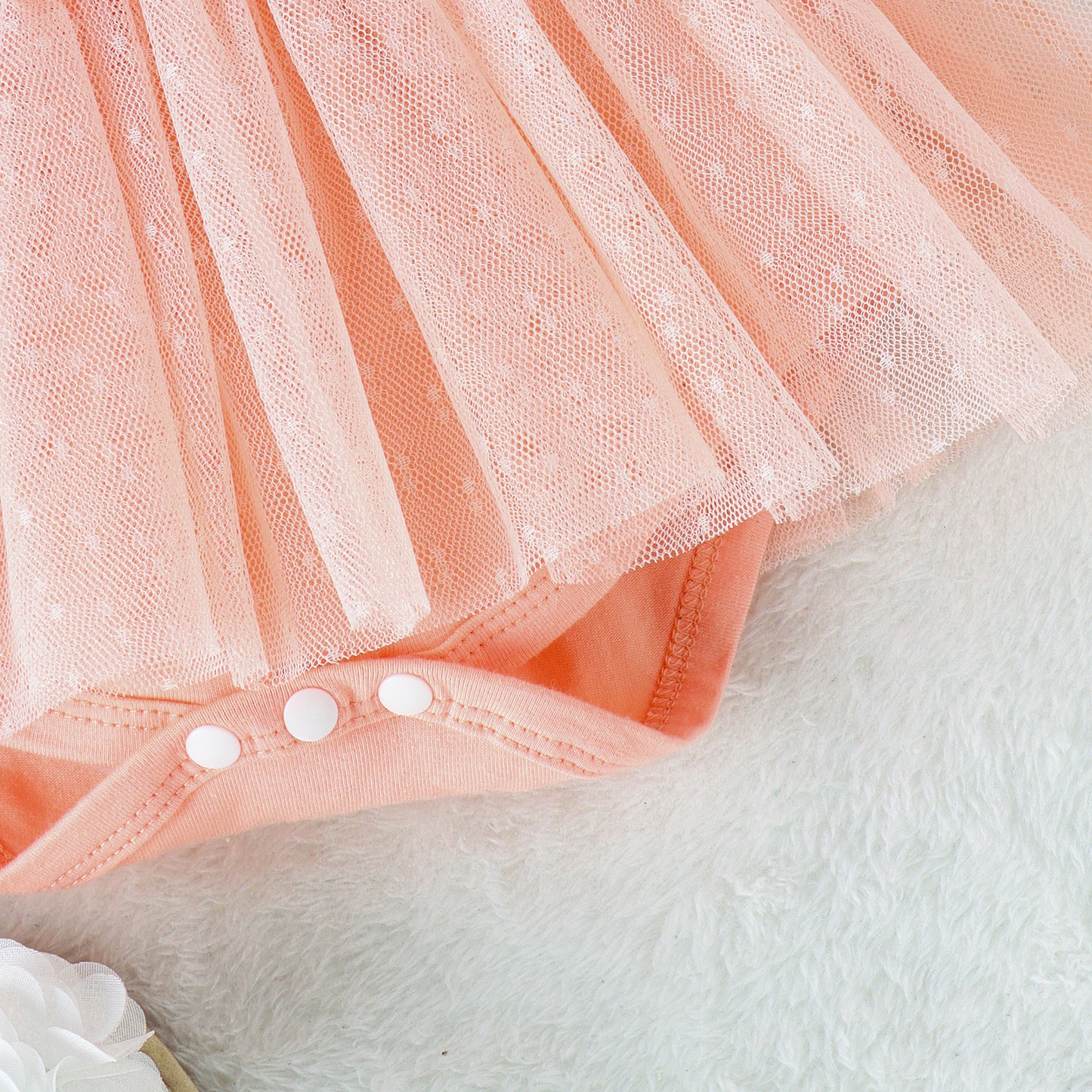 Jumpsuit Baby Net Skirt Princess Poris Dress Baby Skirt Baby Body Pants Jumpsuit - QuickTrendz