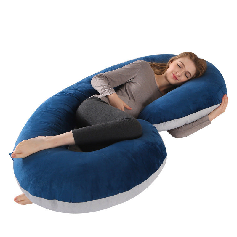 Multi Functional Folding Maternity C Shaped Full Body Sleeping Pillow Pregnancy Body - QuickTrendz