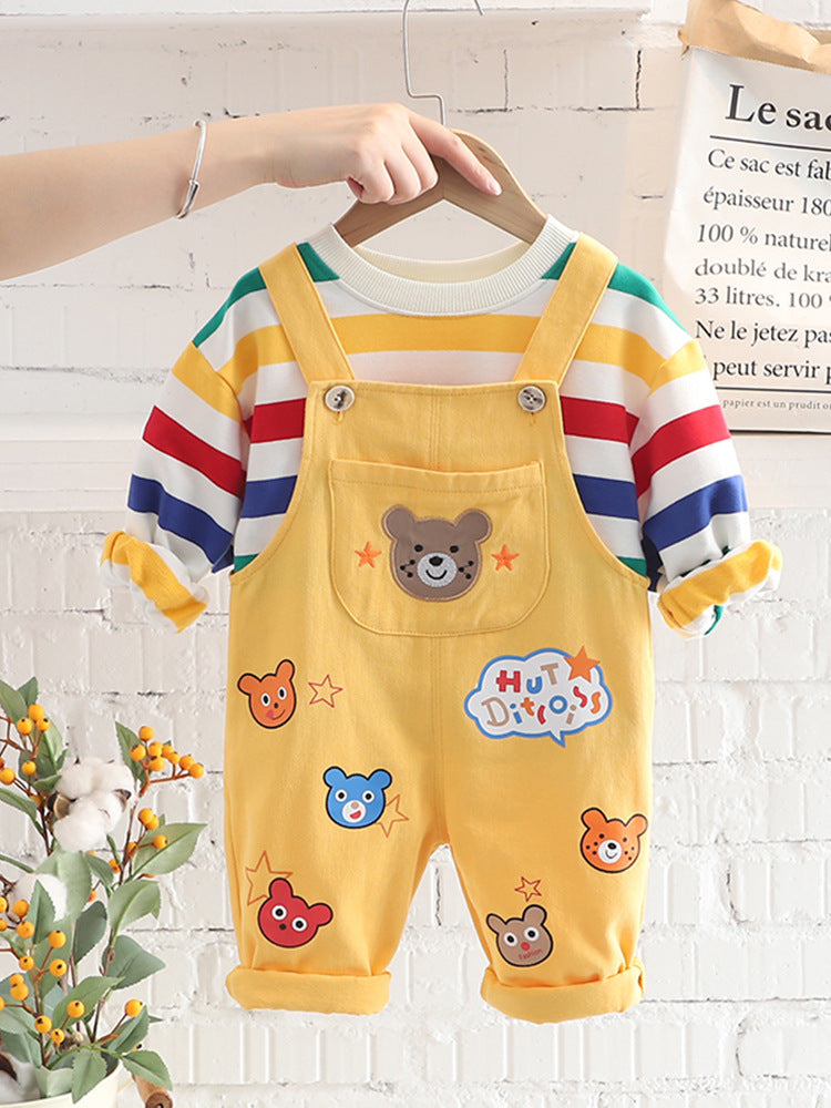 Boys' Top Overalls Suit - QuickTrendz