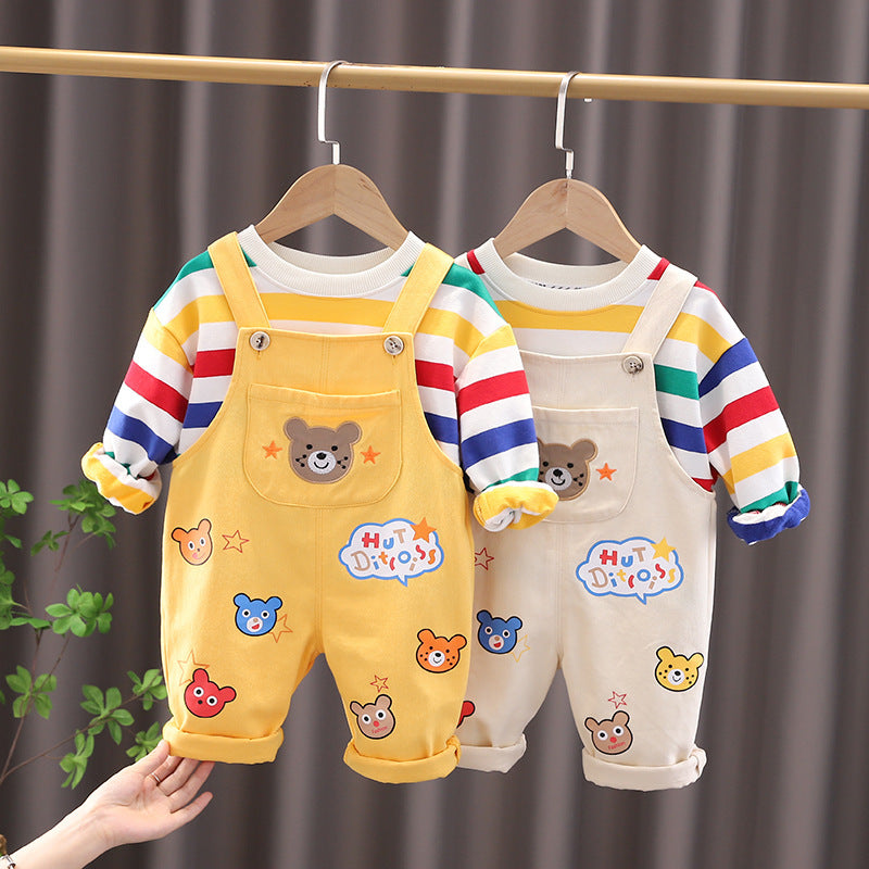 Boys' Top Overalls Suit - QuickTrendz