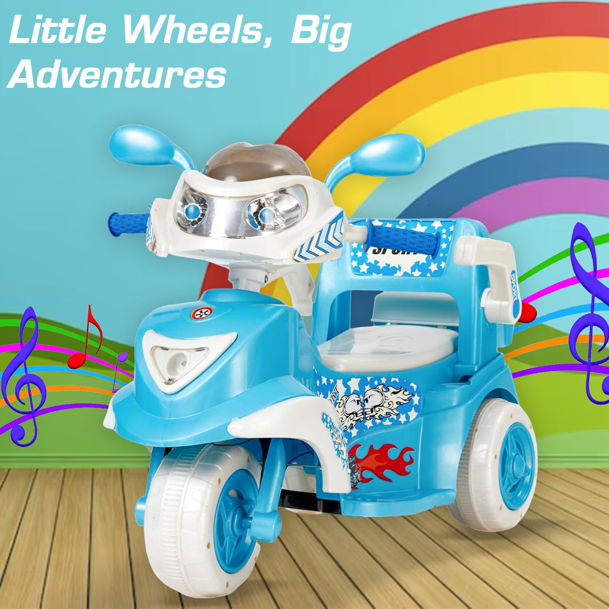 quicktrendz  kids bike -Blue