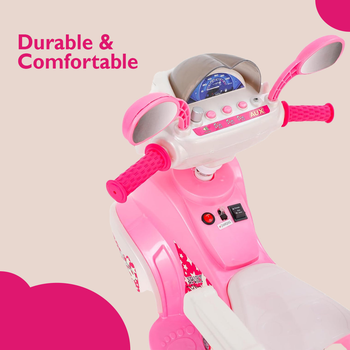 quicktrendz kids bike -Pink