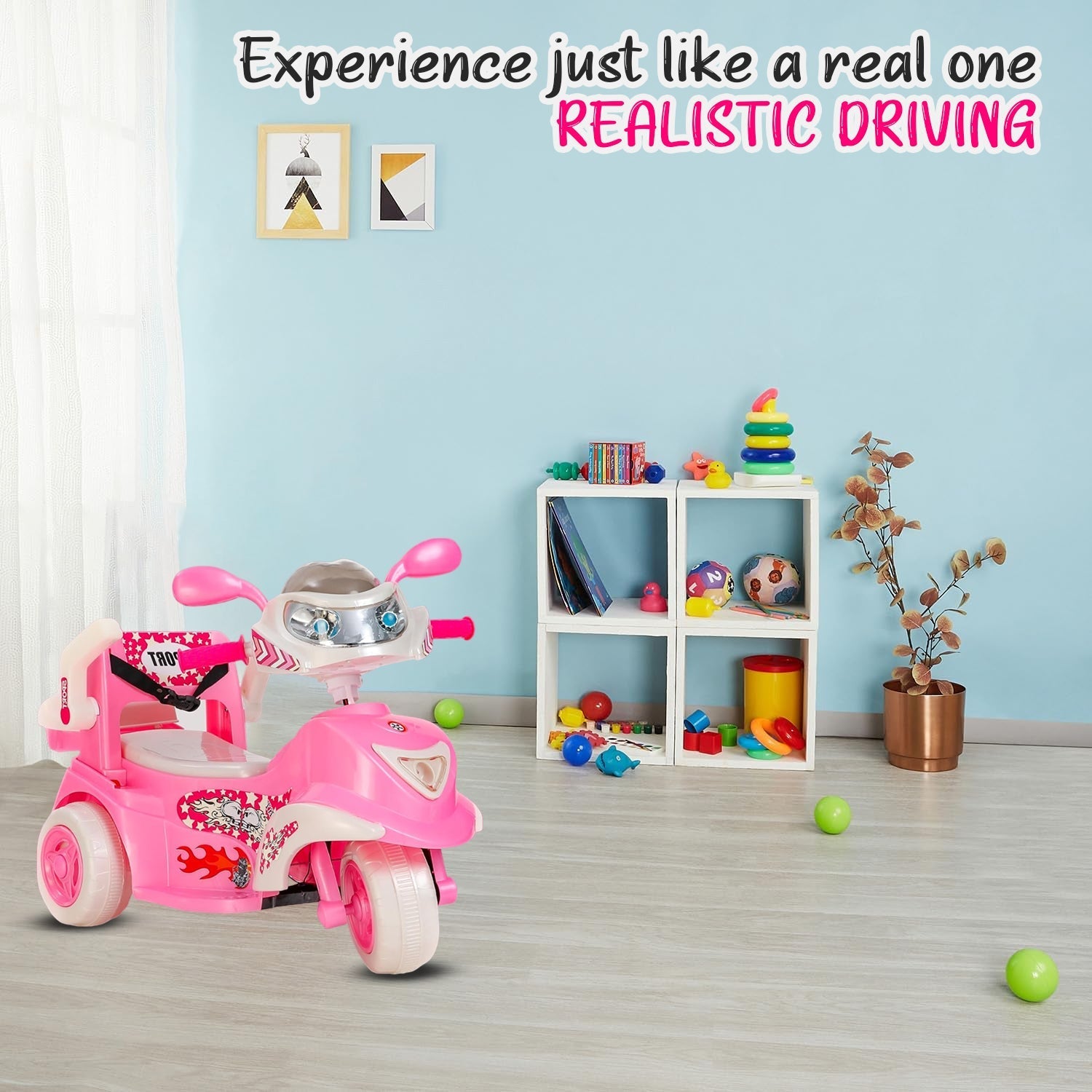 quicktrendz kids bike -Pink