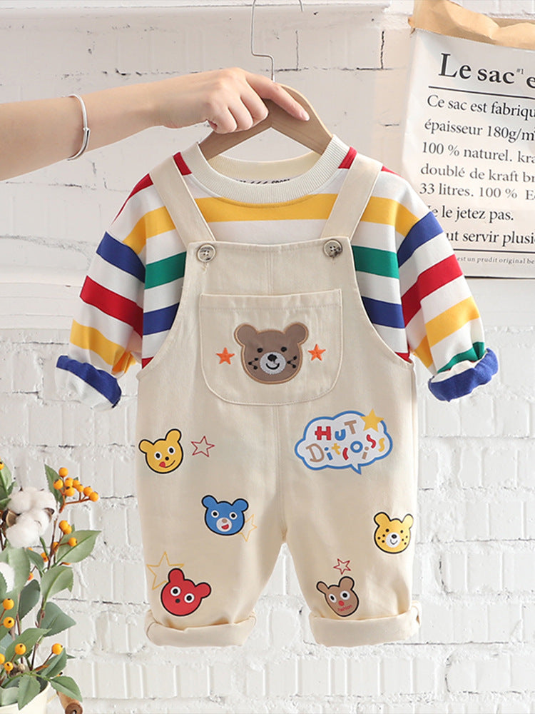 Boys' Top Overalls Suit - QuickTrendz