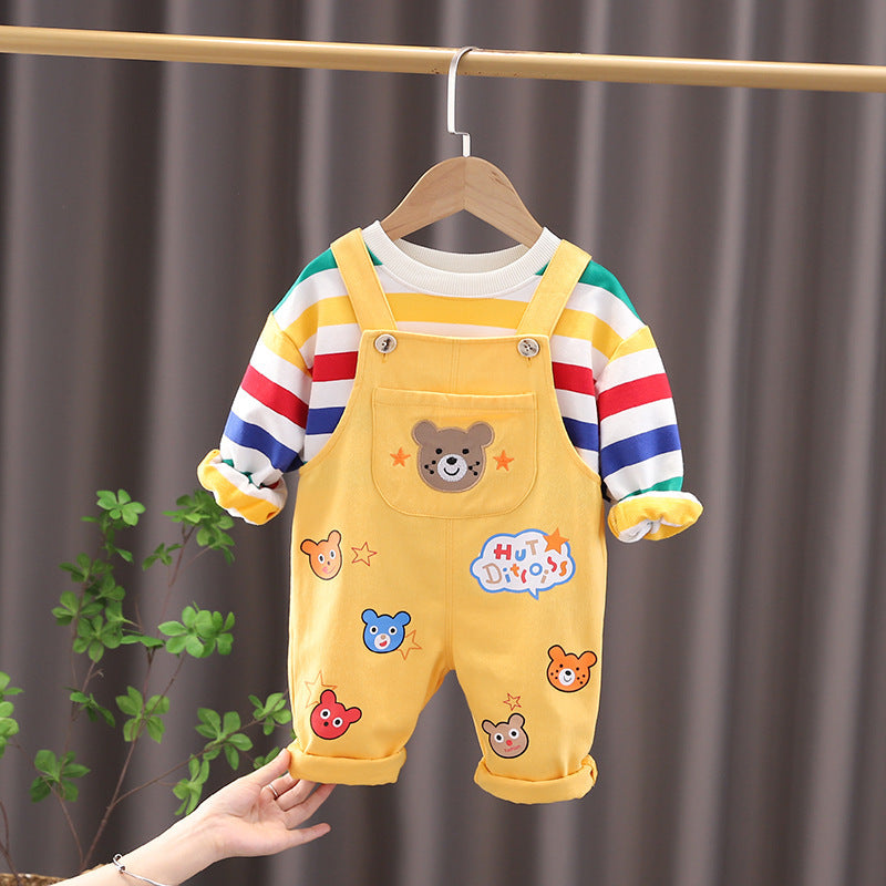 Boys' Top Overalls Suit - QuickTrendz