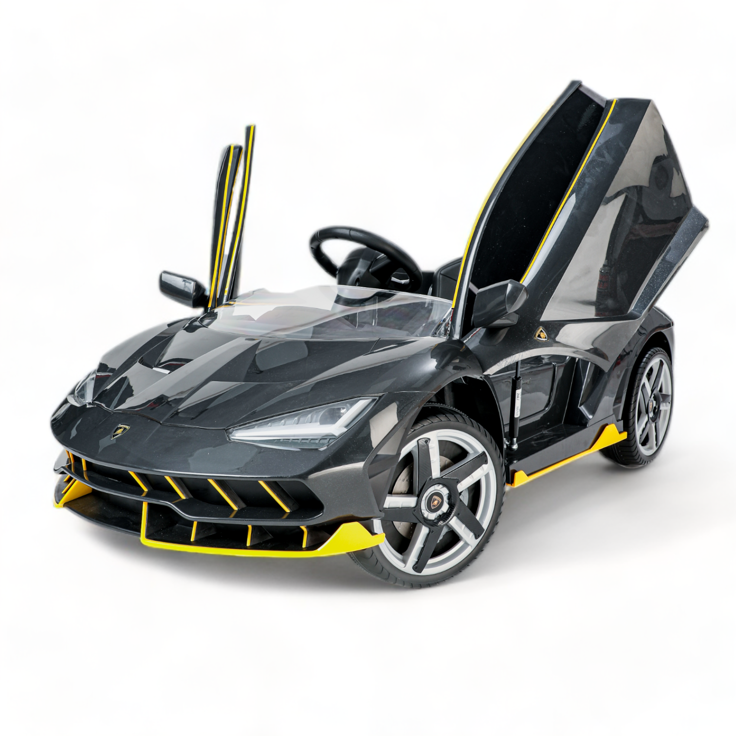 quicktrendz kids car Lamborghini -Grey