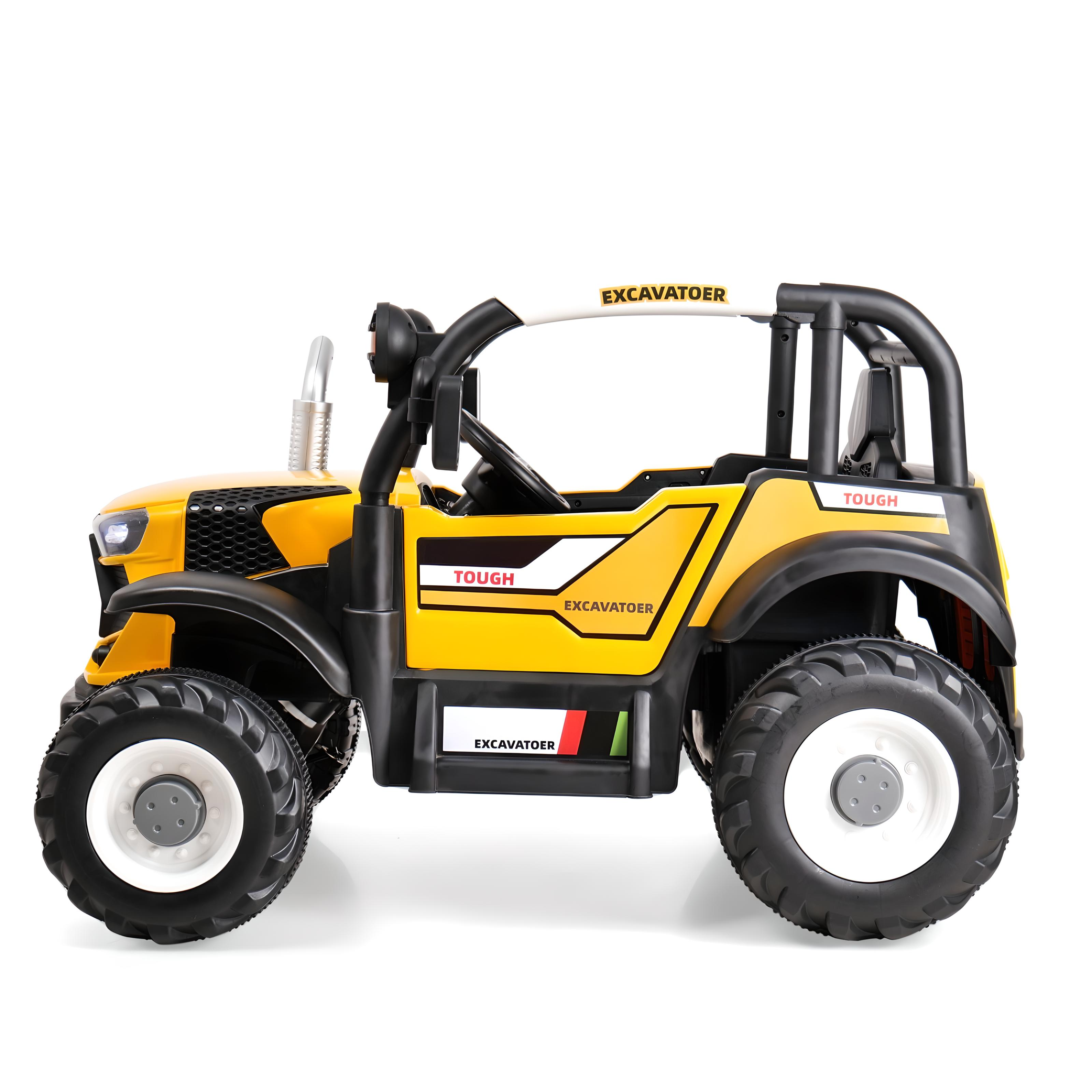 quicktrendz kids  Tractor - Yellow