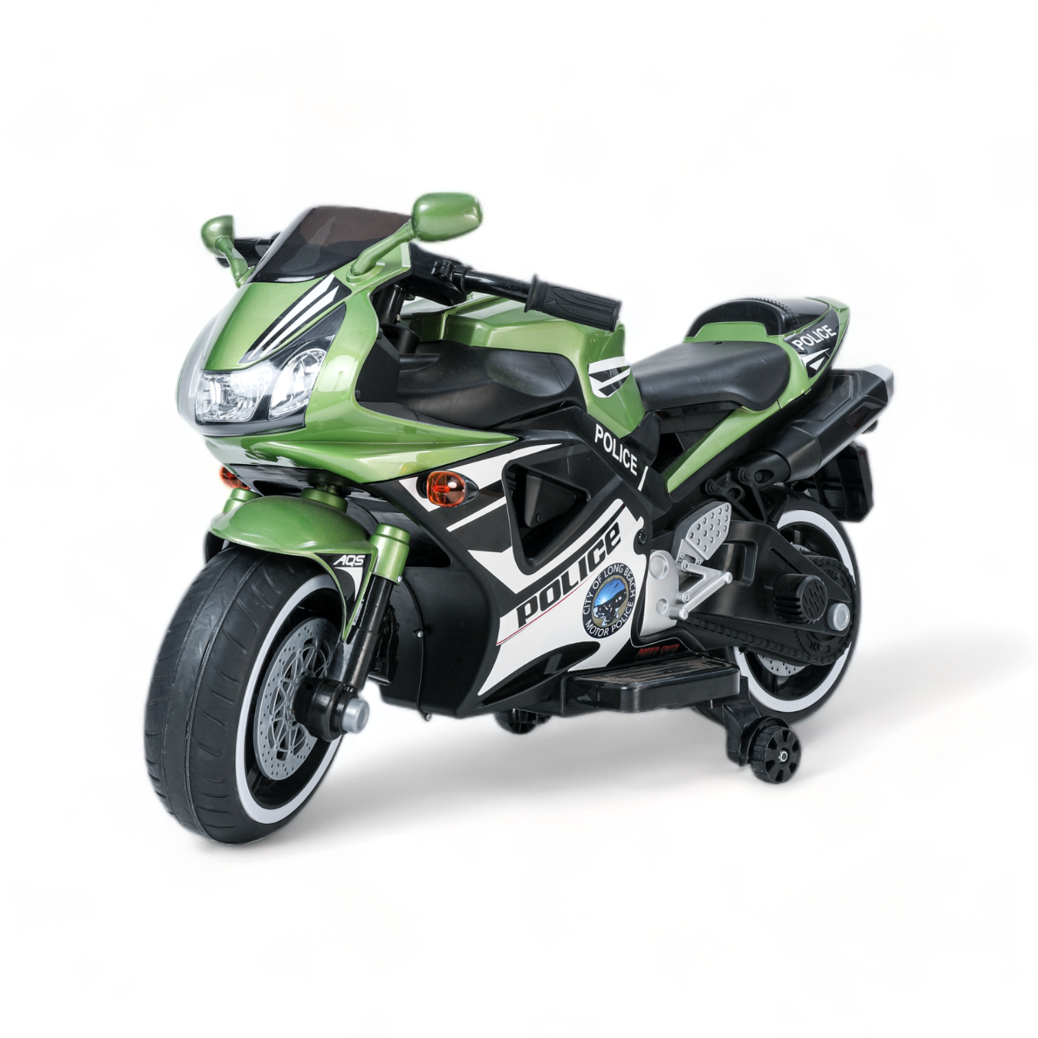 quicktrendz kids bike -Green Metallic