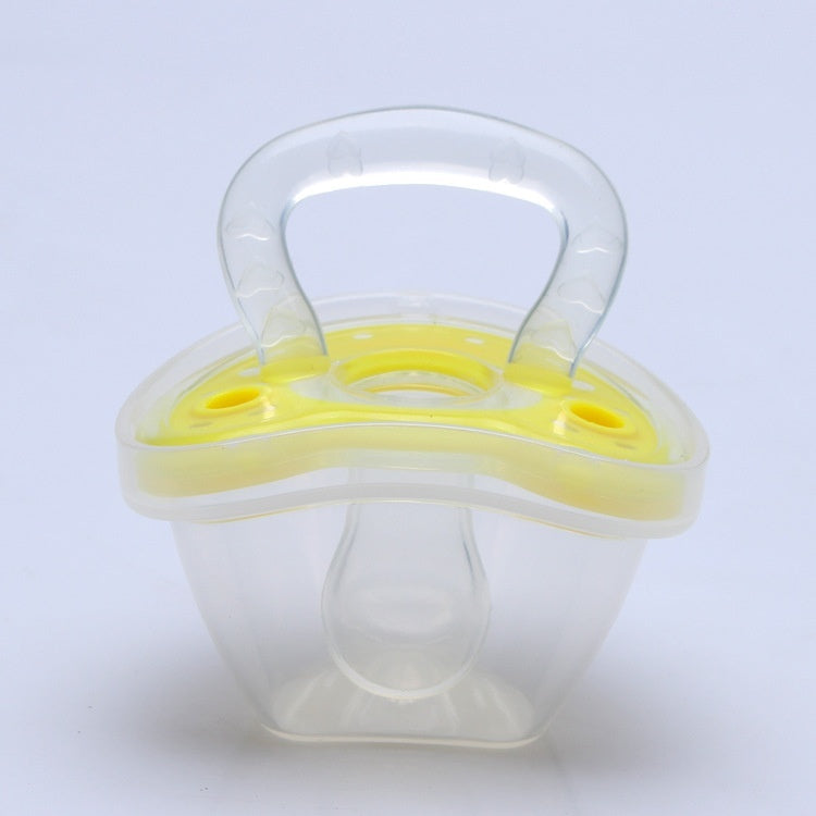 Baby Products Full Silica Gel Pacifier Two-color Liquid Silicone Sleep Comfort Baby Pacifier Baby - QuickTrendz