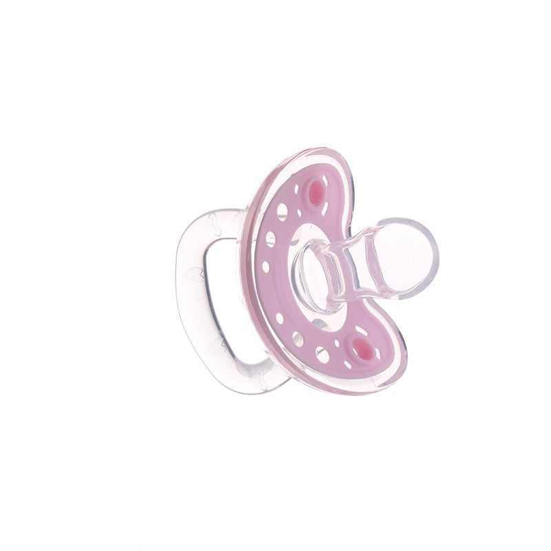 Baby Products Full Silica Gel Pacifier Two-color Liquid Silicone Sleep Comfort Baby Pacifier Baby - QuickTrendz