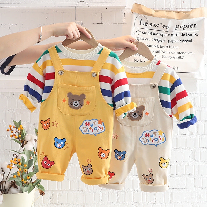 Boys' Top Overalls Suit - QuickTrendz