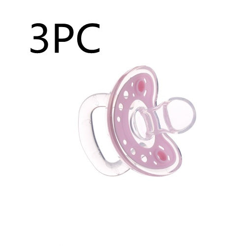 Baby Products Full Silica Gel Pacifier Two-color Liquid Silicone Sleep Comfort Baby Pacifier Baby - QuickTrendz
