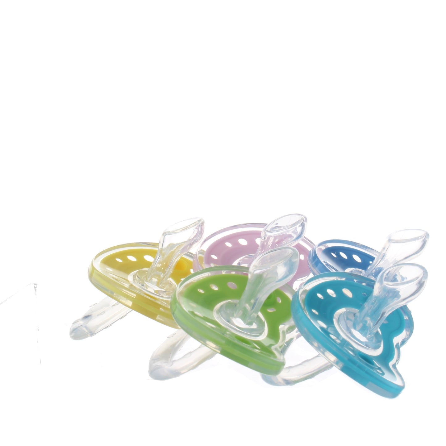 Baby Products Full Silica Gel Pacifier Two-color Liquid Silicone Sleep Comfort Baby Pacifier Baby - QuickTrendz