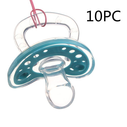 Baby Products Full Silica Gel Pacifier Two-color Liquid Silicone Sleep Comfort Baby Pacifier Baby - QuickTrendz