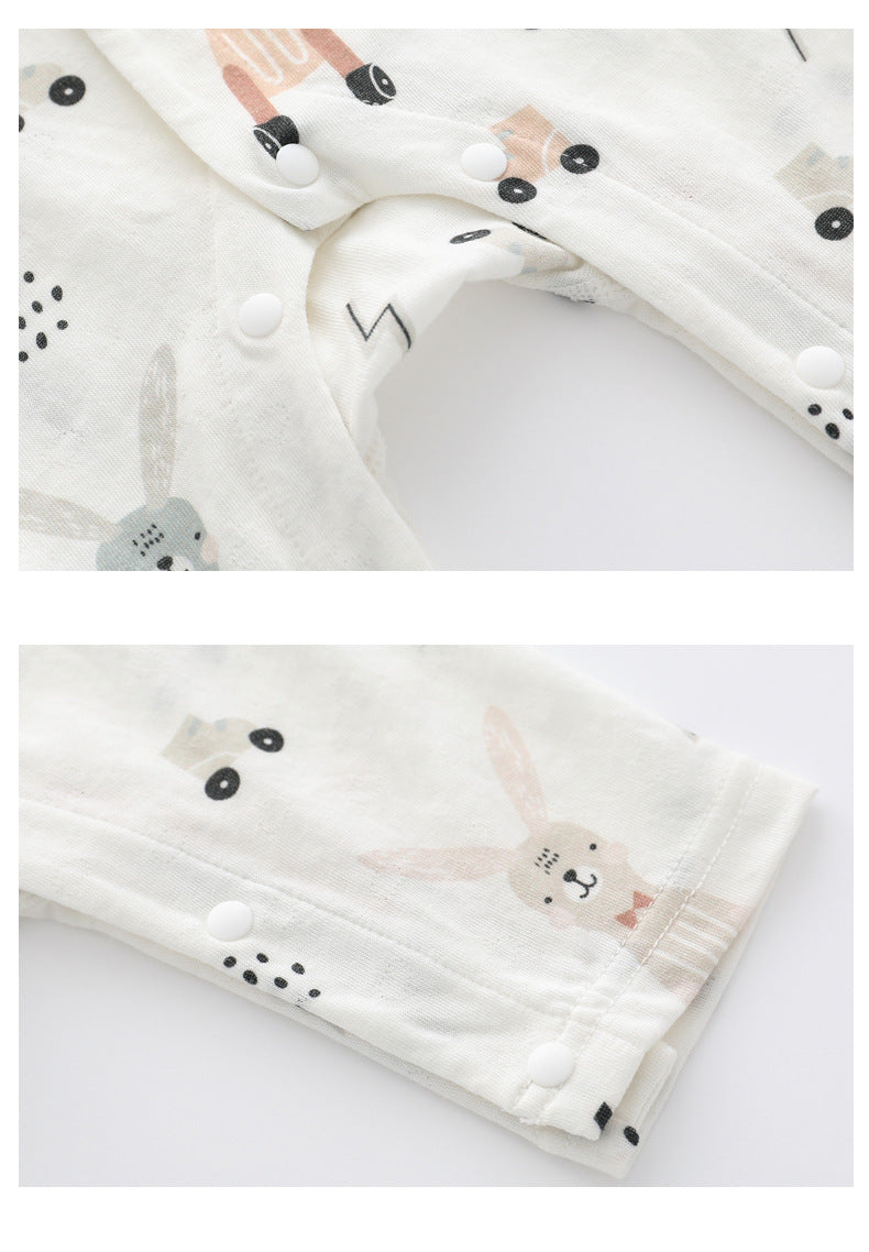 Light And Soft Bamboo Fiber Baby Jumpsuit - QuickTrendz